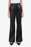 Toccin Black Vegan Leather Pants Size 6