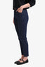 Akris Dark Denim Slim Pants Size 6