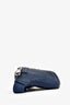 Gucci Blue Jumbo Monogram Leather Small Belt Bag