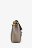 Chloe Taupe Grained Leather 'Drew' Crossbody Bag