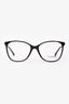 Pre-Loved Chanel™ Black Acrylic CC Link Chain Optical Glasses