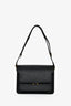 Marni Black Saffiano Leather Medium Trunk Crossbody Bag