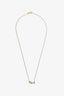 Sydney Evan 14k Rose Gold Diamond 'Love Script' Necklace
