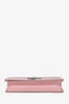 Louis Vuitton Pink Epi Leather Twist Belt Wallet On Chain