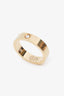 Cartier 18K Yellow Gold 3 Diamond Classic Model Love Ring