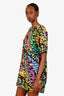 Moschino Couture Multicolour Back Cut-Out T-Shirt Dress Size 6