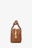Miu Miu Brown Leather Arcadie Top Handle With Strap