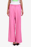 SER.O.YA Pink Pinstripe Messi Pant Size S