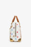Louis Vuitton x Takashi Murakami White Multicolour Top Handle Bag