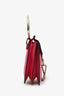 Chloe Pink Leather Suede Faye Mini Crossbody Bag