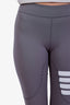 Thom Browne Grey 4-Bar Compression Leggings Size XS