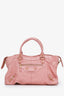 Balenciaga Pink Leather RH Part Time Tote