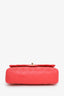 Pre-loved Chanel™ 2019 Red Quilted Lambskin Classic Medium Double Flap Bag GHW