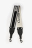 Christian Dior Black/White Canvas Guitar Strap