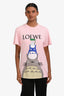 Loewe x Studio Ghibli Pink Cotton T-Shirt Size S