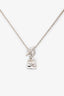Hermès Sterling Silver Amulettes Birkin Pendant Necklace