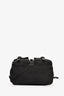 Prada Black Nylon Logo Back Pack