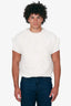 Loewe White Anagram Mohair-Blend Sweater Vest Size S Mens