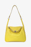Hermès 2019 Yellow Evercolour Leather Lindy 26 PHW