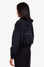 Prada Sport Black Nylon Cropped Jacket Size XS