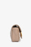 Gucci Taupe Chevron Leather Super Mini Marmont Crossbody