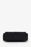 Fendi Black Canvas Colourful Pasta-Embellished Flap Bag