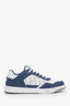 Christian Dior Blue Denim/White Calfskin B27 Uptown Low-Top Sneaker Size 44 Mens