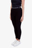 Chrome Hearts Black Logo Embroidery Legging Size XL