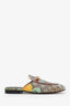 Mules Gucci multicolores à détail mors de cheval 1955, taille 37