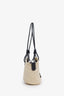 Loewe Natural Iraca Palm and Calfskin Small Anagram Basket Bag