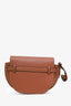 Loewe Brown Leather Mini 'Gate' Crossbody Bag