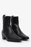 Pierre Hardy Black Croc Embossed Ankle Boots Size 37