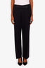 Lida Baday Black Wool Blazer + Pant Set Size 8/6