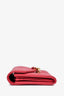 Pre-loved Chanel™ 2017-18 Pink Caviar Leather Wallet