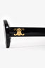 Celine Black Triomphe Classic Sunglasses