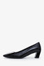 Roger Vivier Black Patent Leather 'Belle Vivier' Heels Size 36.5