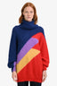 Gucci Multicolour Mohair Blend Wool Turtleneck Sweater Size S