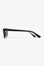Gucci Navy Tortoise Acrylic Rectangle Sunglasses