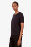 James Perse Navy Cashmere T-Shirt Size 1