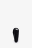 Saint Laurent Black Chevron Leather Large Cassandre Wallet