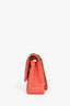 Pre-loved Chanel™ 2014 Pink Caviar Leather Medium Classic Double Flap