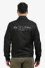 Christian Dior Black Nylon Buttoned Light Bomber Jacket Size 52 Mens