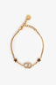 Christian Dior Gold Tone Crystal Clair D Lune Bracelet Set