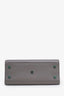 Saint Laurent Grey Smooth Leather Baby Sac De Jour Top Handle With Strap