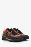 Pre-loved Chanel™ Brown Mesh Interlocking CC Logo Sneakers Size 39.5