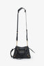 Balenciaga Black Leather Neo Classic Mini Crossbody Bag