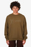 Louis Vuitton Green Studded "Lovers" Sweatshirt Size XXL Mens