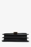 Gucci Black Leather Interlocking G Medium Dollar Bag