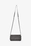 Pre-loved Chanel™ 2015-16 Grey Quilted Leather East West Crossbody Bag