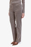 Loro Piana Brown Corduroy Straight Leg Pants Size 42